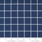 Fabric Moda Navy Windowpane Check by the Quarter Yard 55235-18
